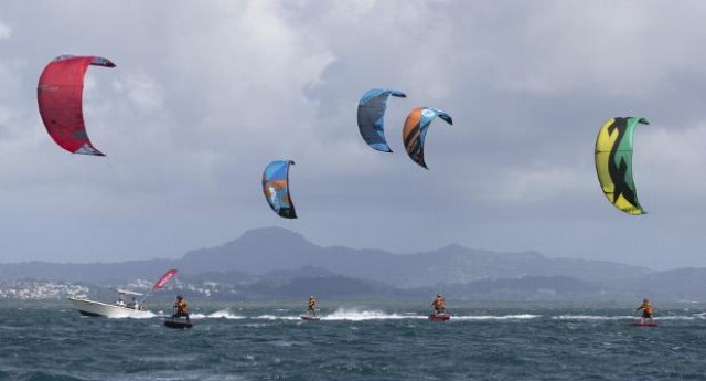 The KiteFoilers are showing incredible pace here. But are they faster than GC32s?
