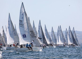 J24 World Championship: salgono a 7 le prove disputate nelle acque greche