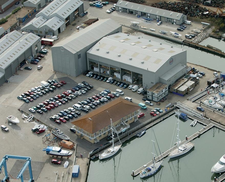 Oyster Yachts Southampton shipyard