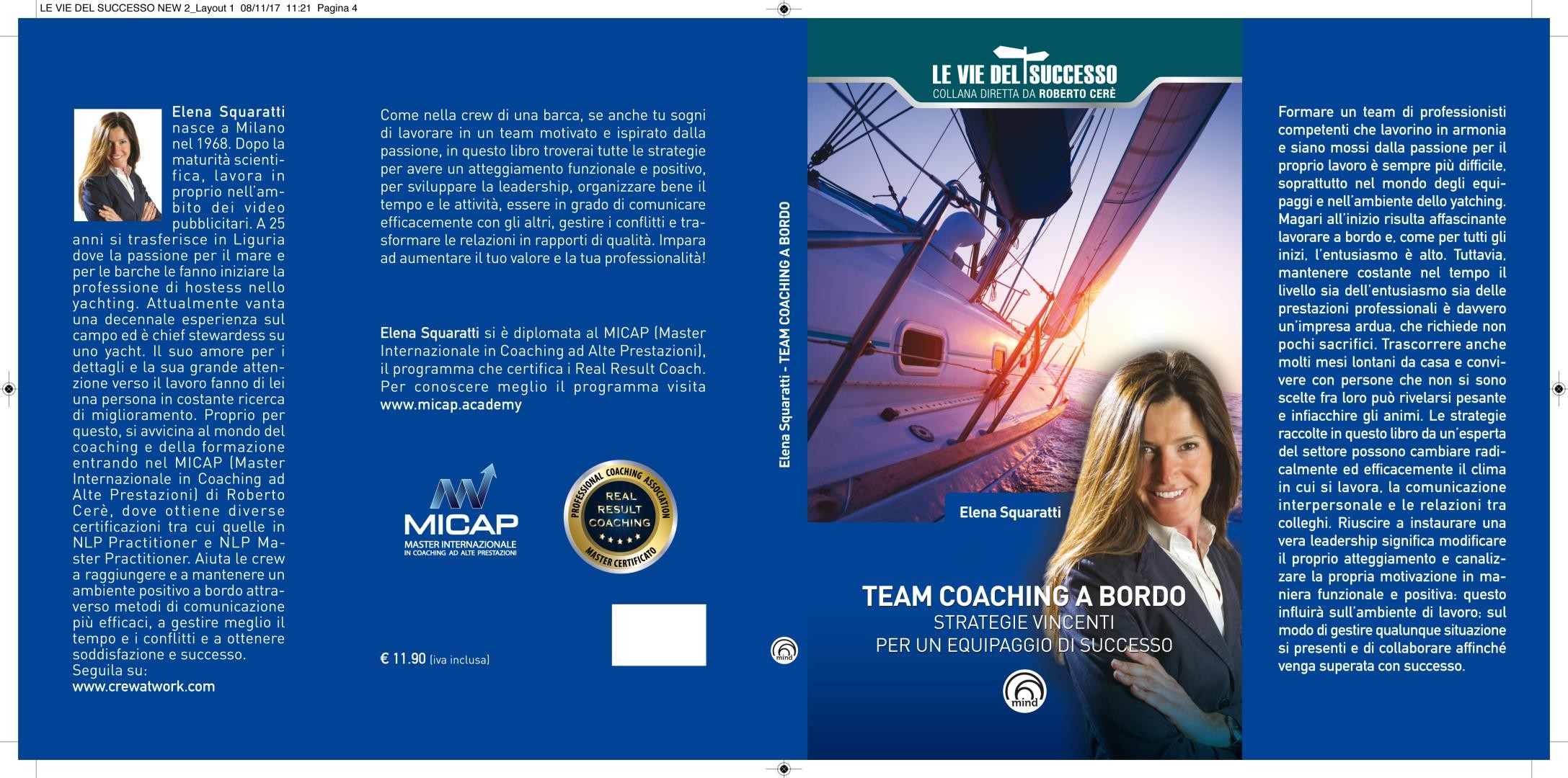 La cover del libro 'Team Coaching a Bordo' di Elena Squaratti