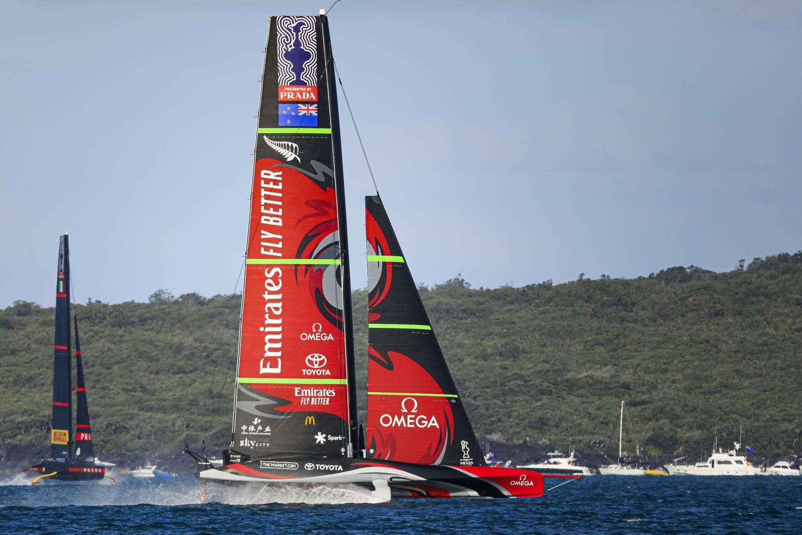 The Emirates Team New Zealand Win the 36th America's Cup