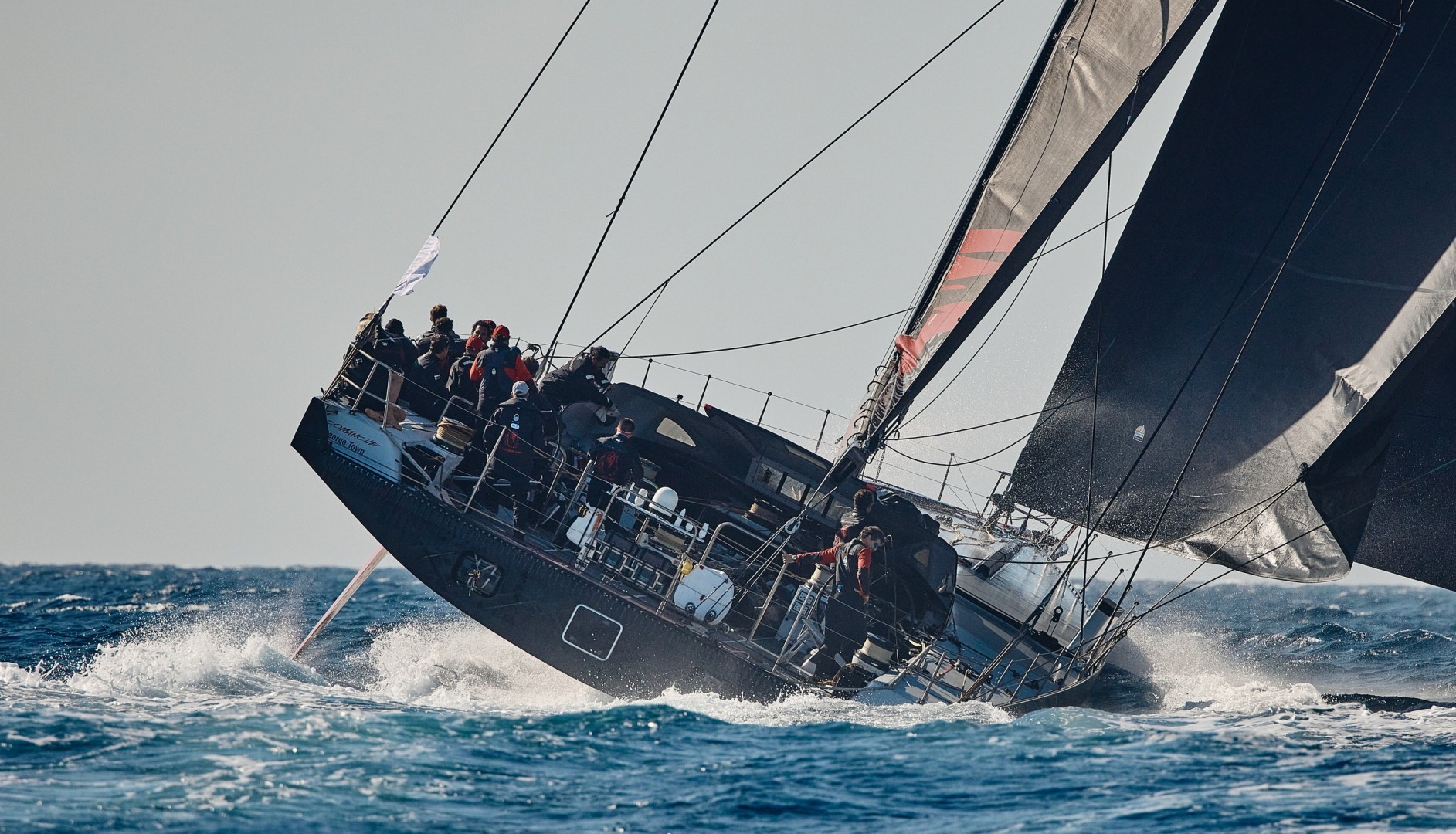 Following her 'triple' in the RORC-IMA Transatlantic Race, can Comanche repeat this in the RORC Caribbean 600? Photo: James Mitchell/RORC