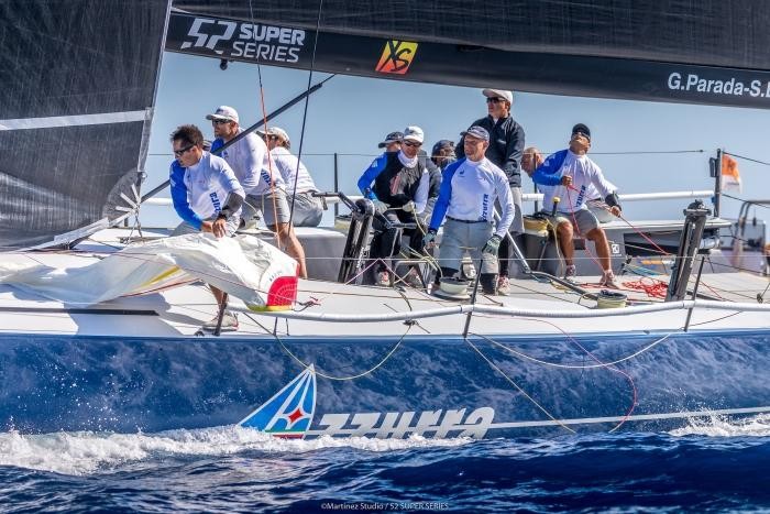 Azzurra ise ready to begin the 2019 52 Super Series in Puerto Sherry