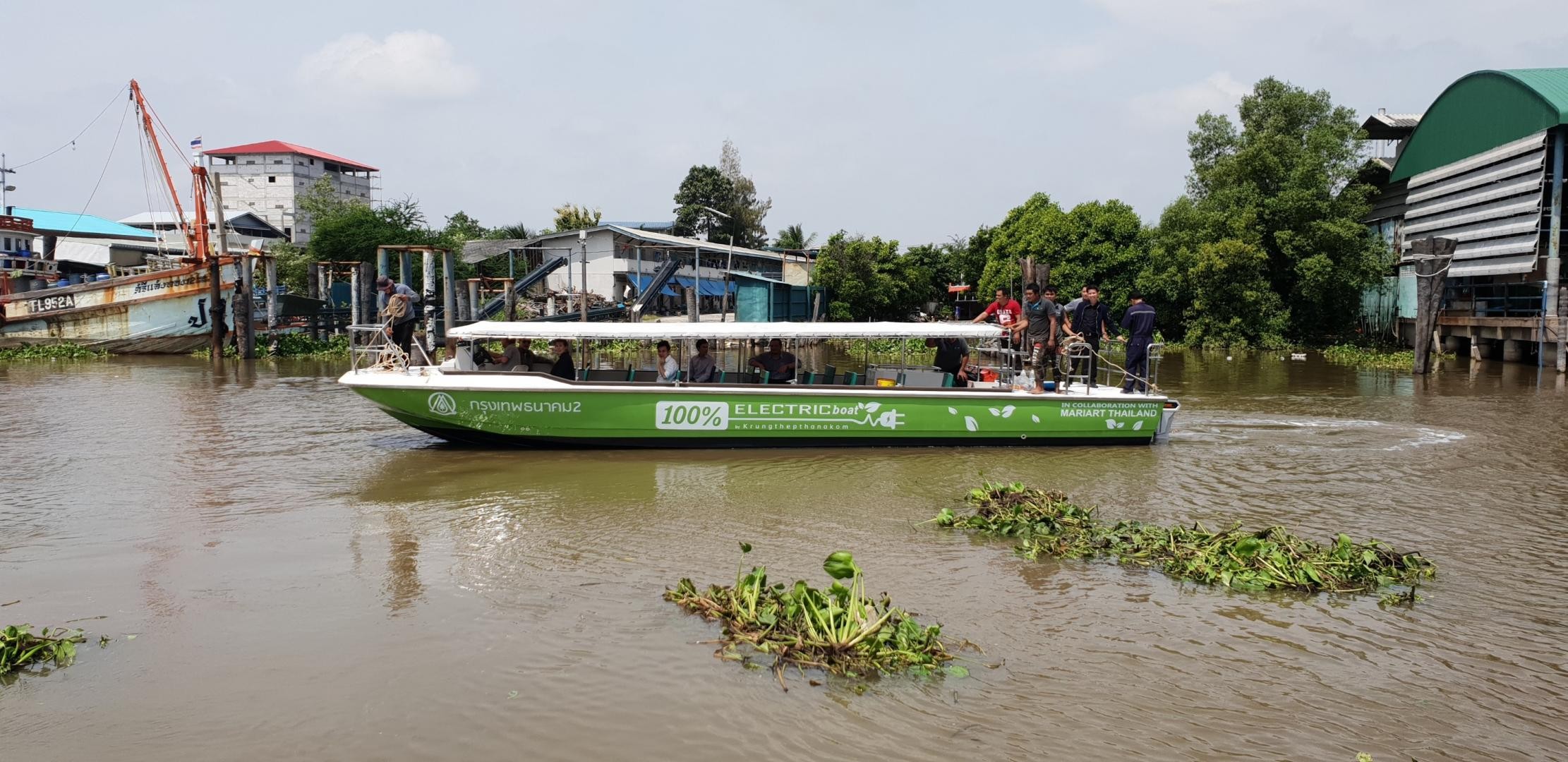 Thailand’s first all-electric passenger ferryis powered by Torqeedo