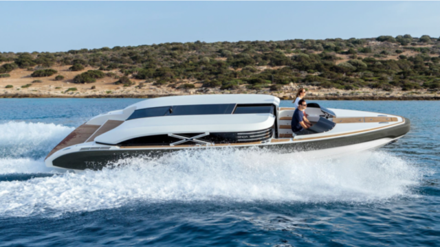 Onda unveils stylish Limo Tender for 88m Golden Yachts superyacht Project X
