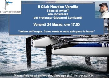 Al Club Nautico Versilia la conferenza del Professor Giovanni Lombardi