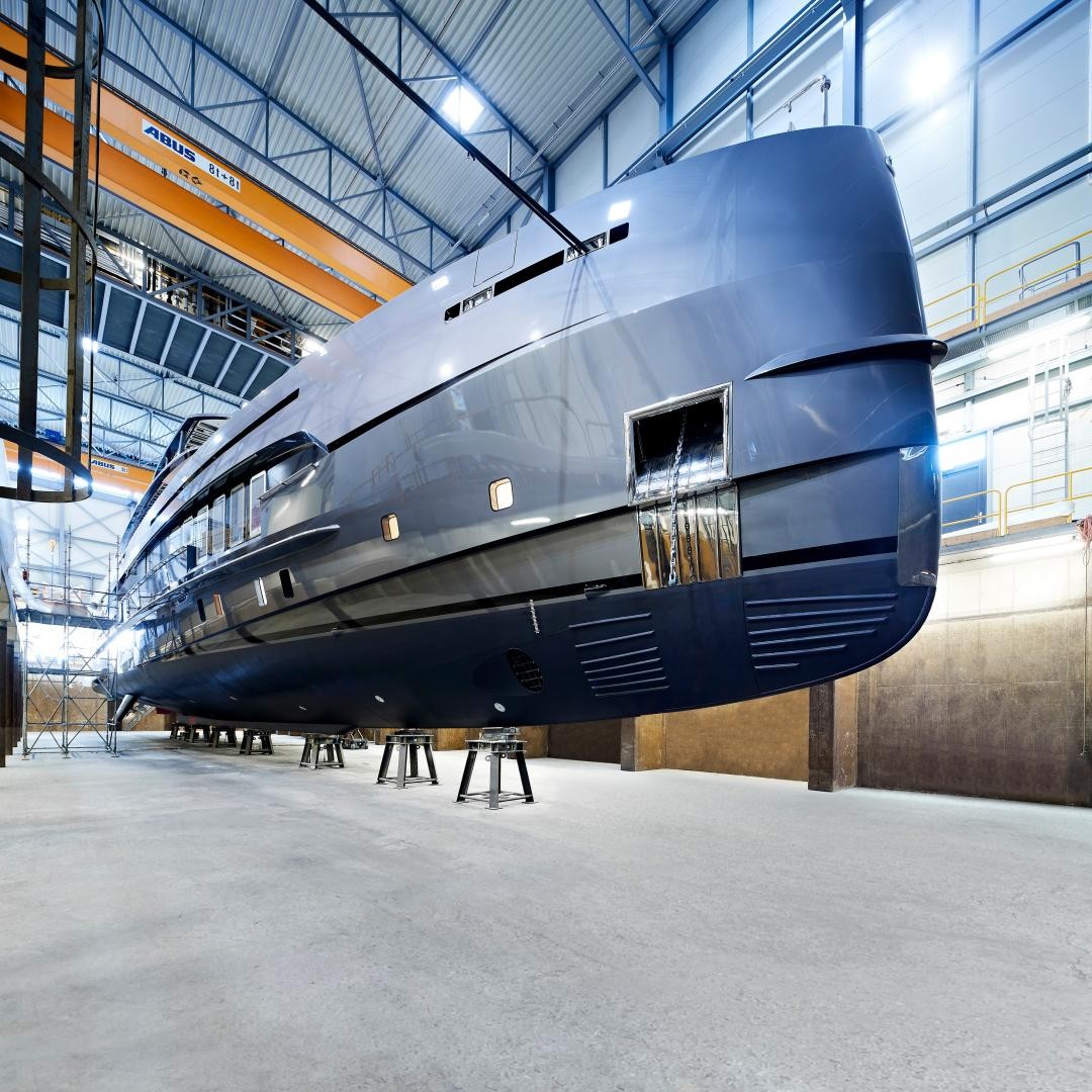 Heesen launches YN 18650 Project Boreas, 50m full-aluminium Fast Displacement Hull Form