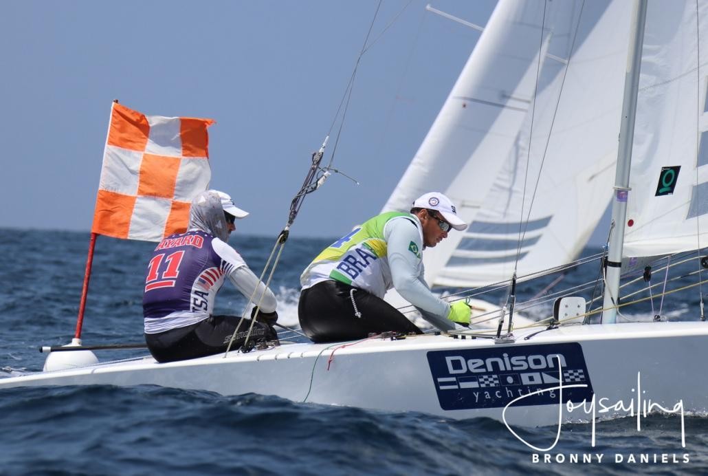 The final two races of the Star North American Championship were held today in identical conditions to the other days, 7-8 knots and choppy seas