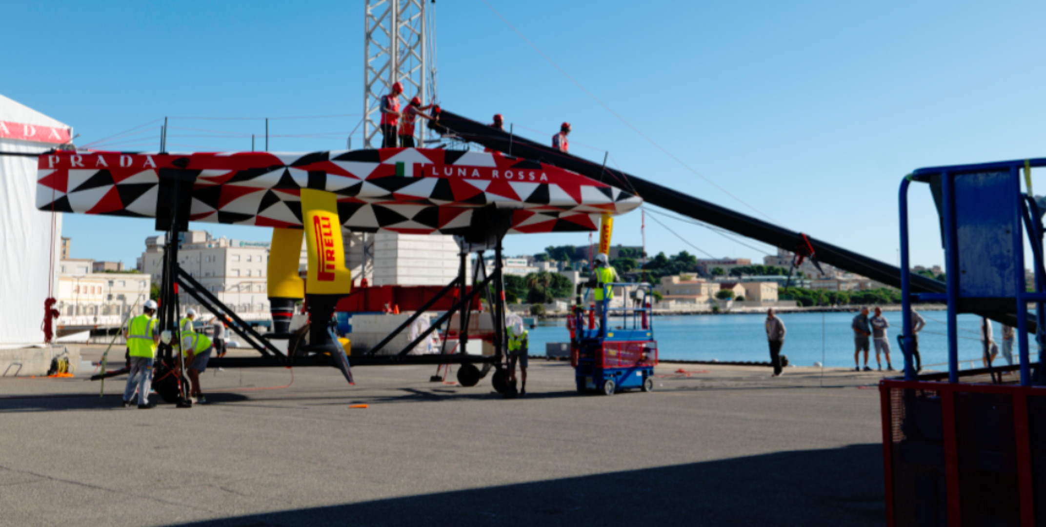 Luna Rossa: we can build and fix anything