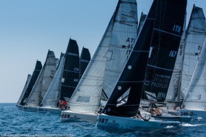 The 2018 Melges 20 World League in Forio d'Ischia, Italy - Day 2