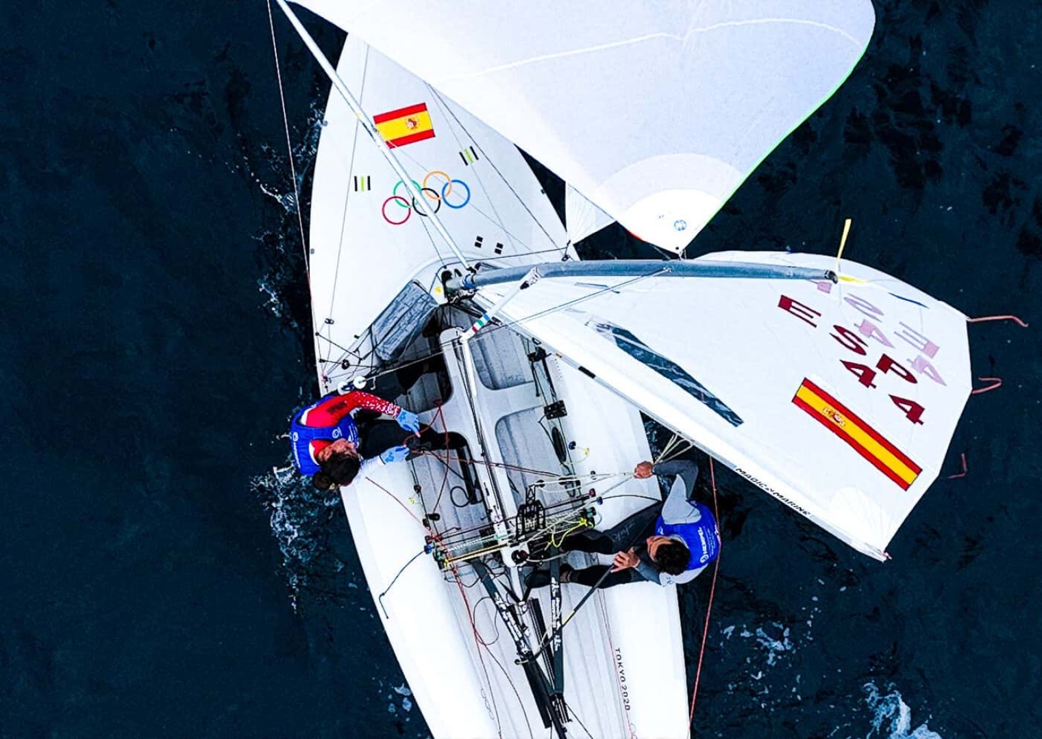 Hempel World Cup Series at
the Princess Sofía Regatta
-
Change of
Weather Means
New Challenges