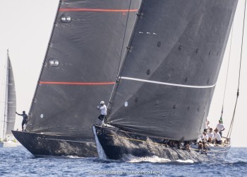 J Class pair line up in Ibiza