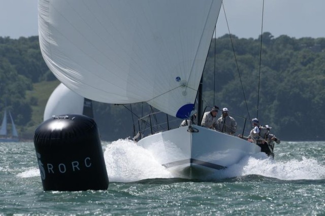 Filip Engelbert's Ker 40+ Elvis competing in IRC One enjoyed the exceptional conditions on the Solent at the RORC's IRC Nationals on the second day of the championship
