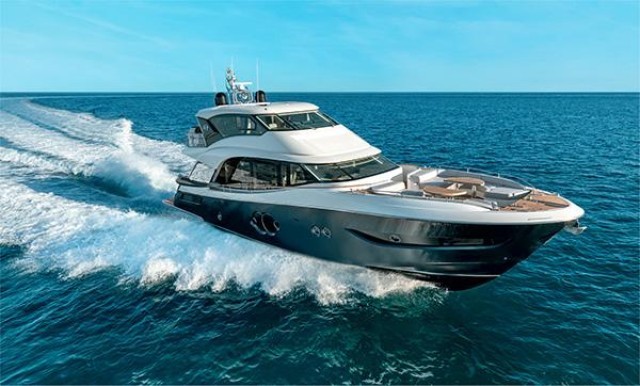 MCY 76 Skylounge World Premiere at the 61st edition of the FLIBS