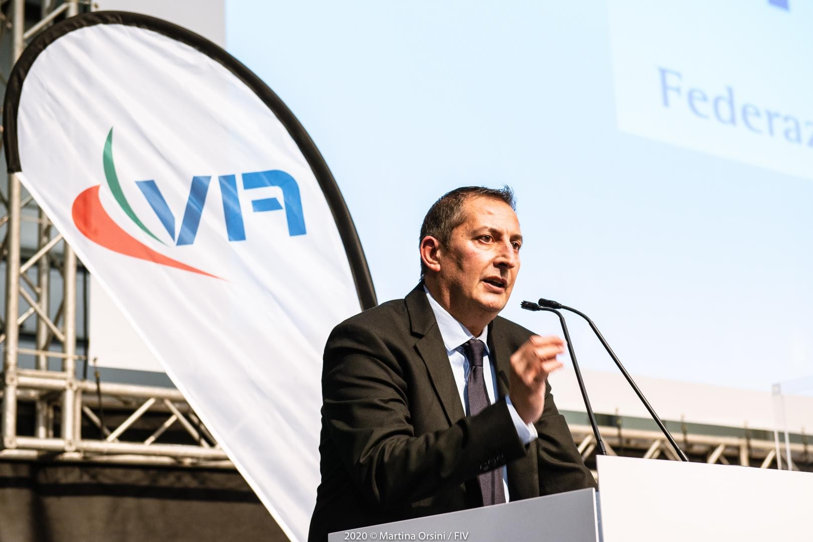 Francesco Ettorre rieletto presidente della FIV per il quadriennio 2021-2024