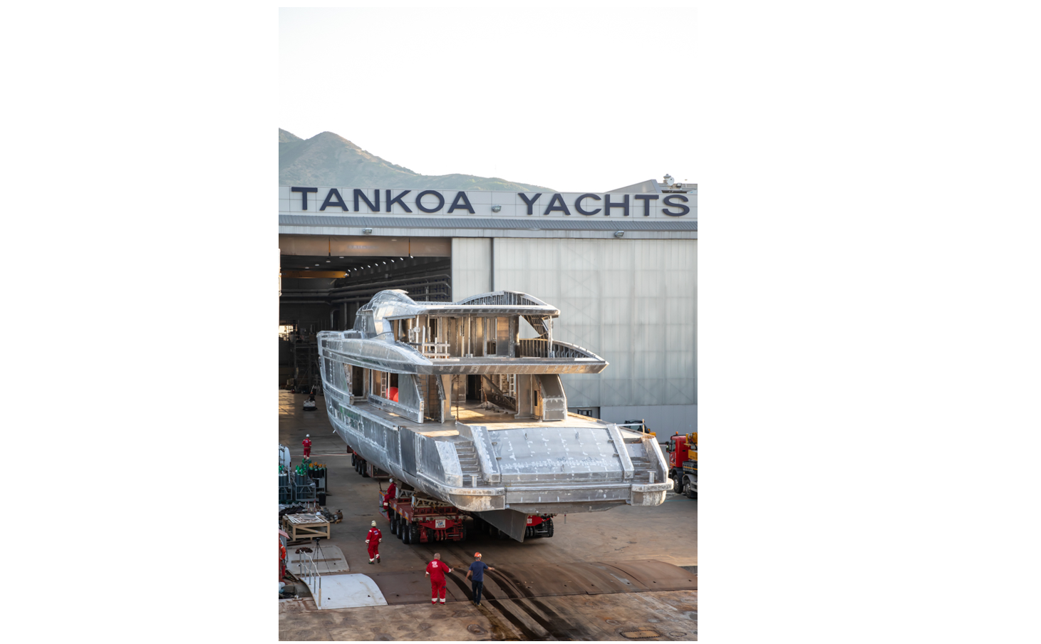 Prevista a febbraio 2022 la consegna del quarto 50m Tankoa, ibrido e interamente in alluminio