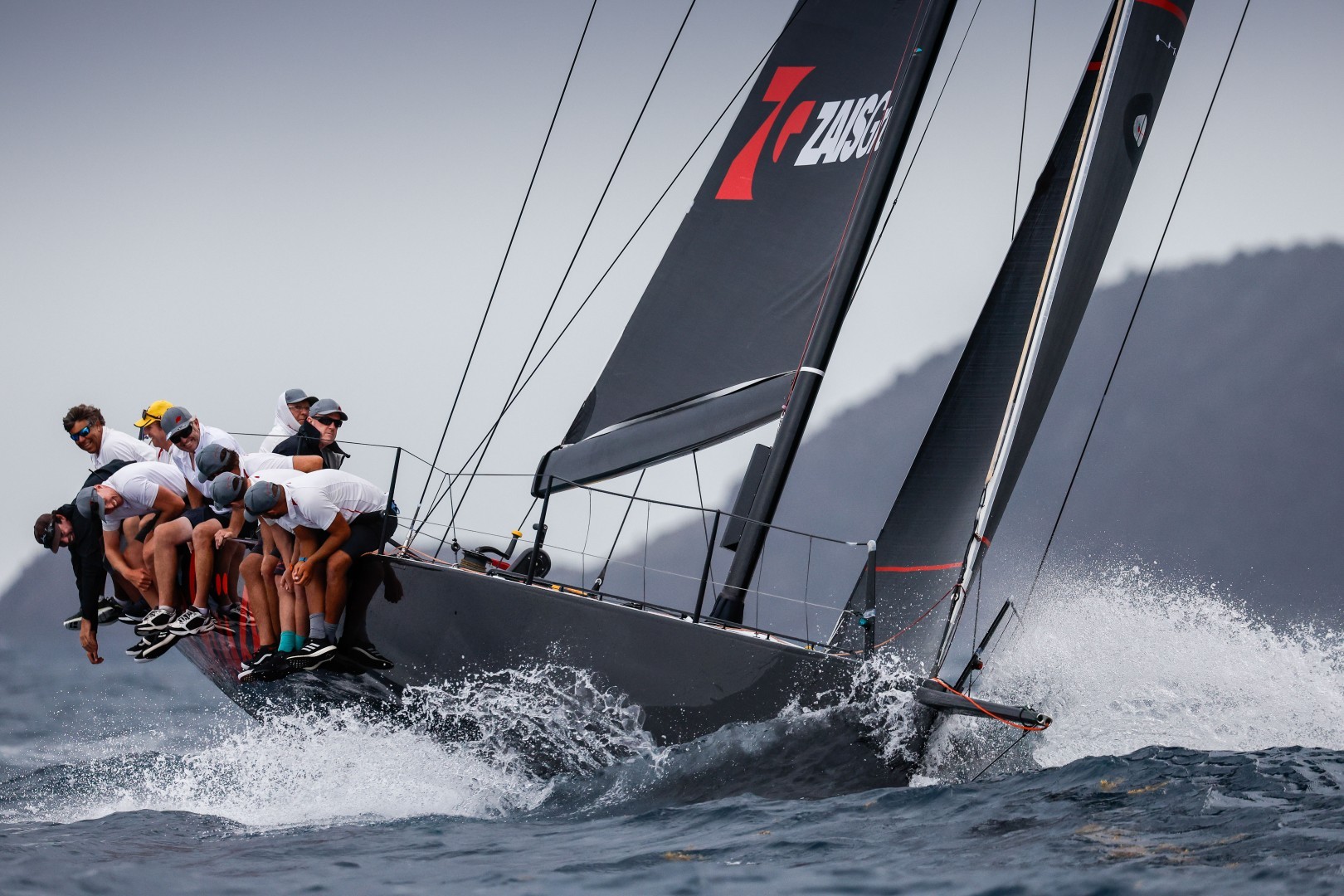 Overall winner of 2022 Peters & May Round Antigua Race - Fast 40, Tschuss @www.pwpictures.com