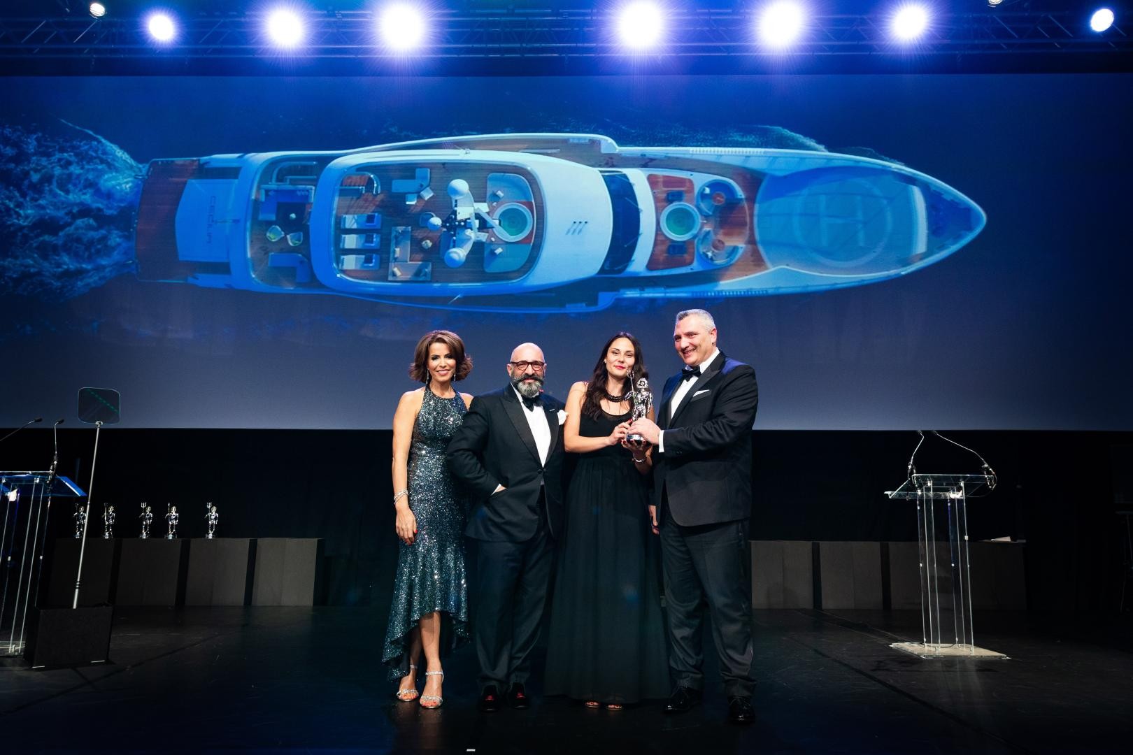 Wider 165 triumphs at the World Superyachts Awards 2019