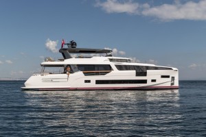 the new Sirena 88 flagship (photo Jeff Brown)