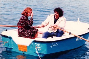 Diego Abatantuono e Laura Antonelli, 1982