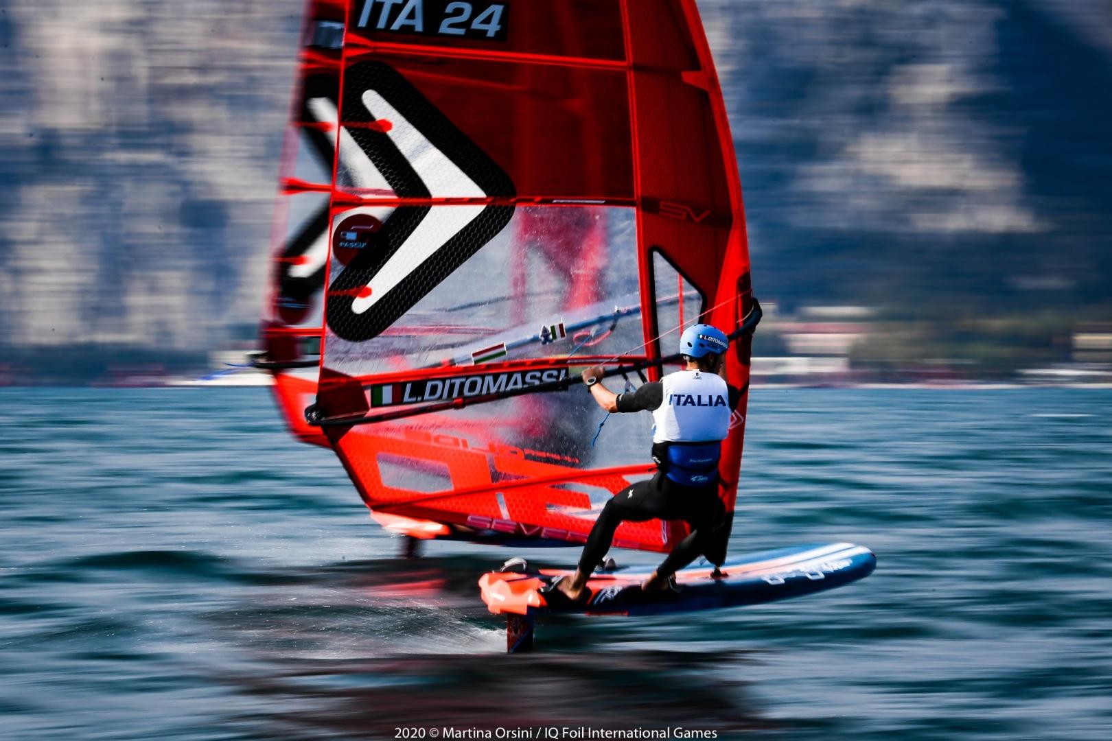 The largest iQFoil event kicks off in Campione, Lake Garda