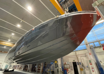 Otam 90 GTS, the new flagship under construction on schedule