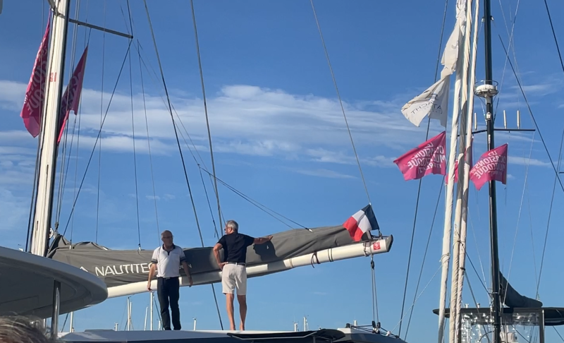 Sunny days at the Second-hand Multihull and Refit boat show in France