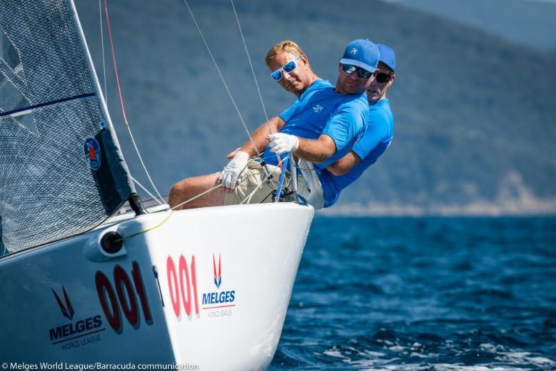 Freides' Pacific Yankee Commands First Day of Racing at 2018 Melges 20 World League - Marina di Scarlino