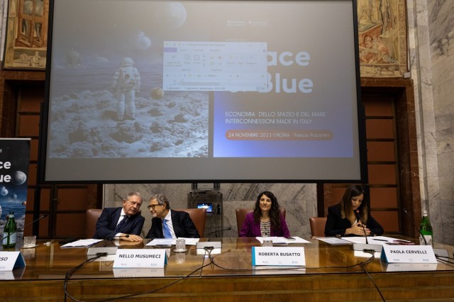 Space&Blue: interconnessioni Made in Italy con i ministri Urso e Musumeci