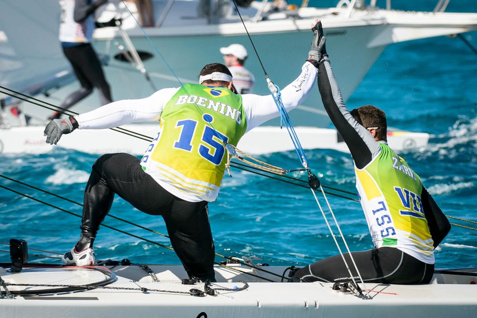 Jorge Zarif has worn a few yellow jerseys this year and stood on top of the podium in some Finn regattas, he is on the right track for an Olympic meda