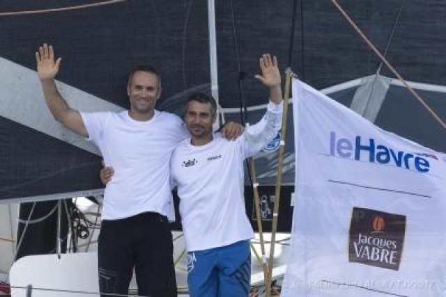 Transat Jacques Vabre: Giancarlo Pedote and Fabrice Amedeo are 12nd