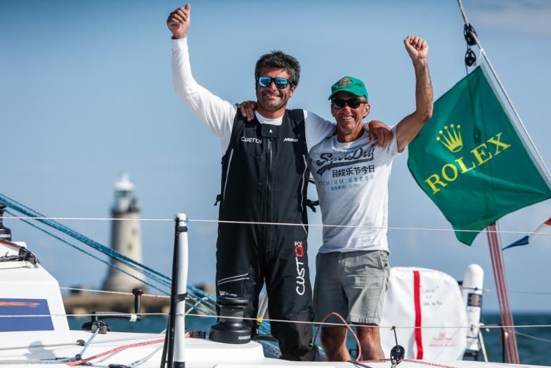 Victory in IRC Three and in the Two Handed class for Alexis Loison and Jean-Pierre Kelbert on JPK 10.30 Léon © Paul Wyet