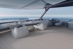 The new SolarImpact Yacht: the flydeck