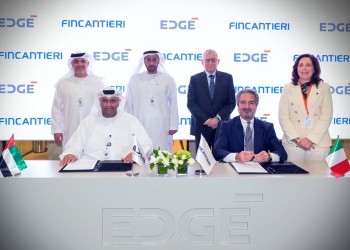 EDGE and Fincantieri Sign an Industrial Cooperation Agreement at Idex
