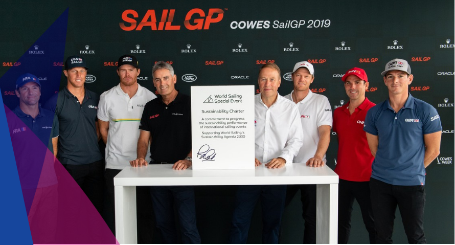 World Sailing launches Special Event Sustainability Charter at Cowes SailGP