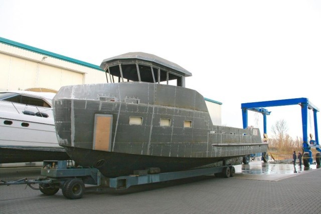 YXT 20m Support Vessel, la prima unità in costruzione