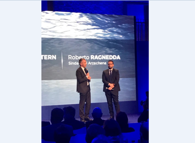 Sindaco Arzachena Roberto Ragnedda conferenza One Ocean e YCCS a Milano 4 aprile 2019