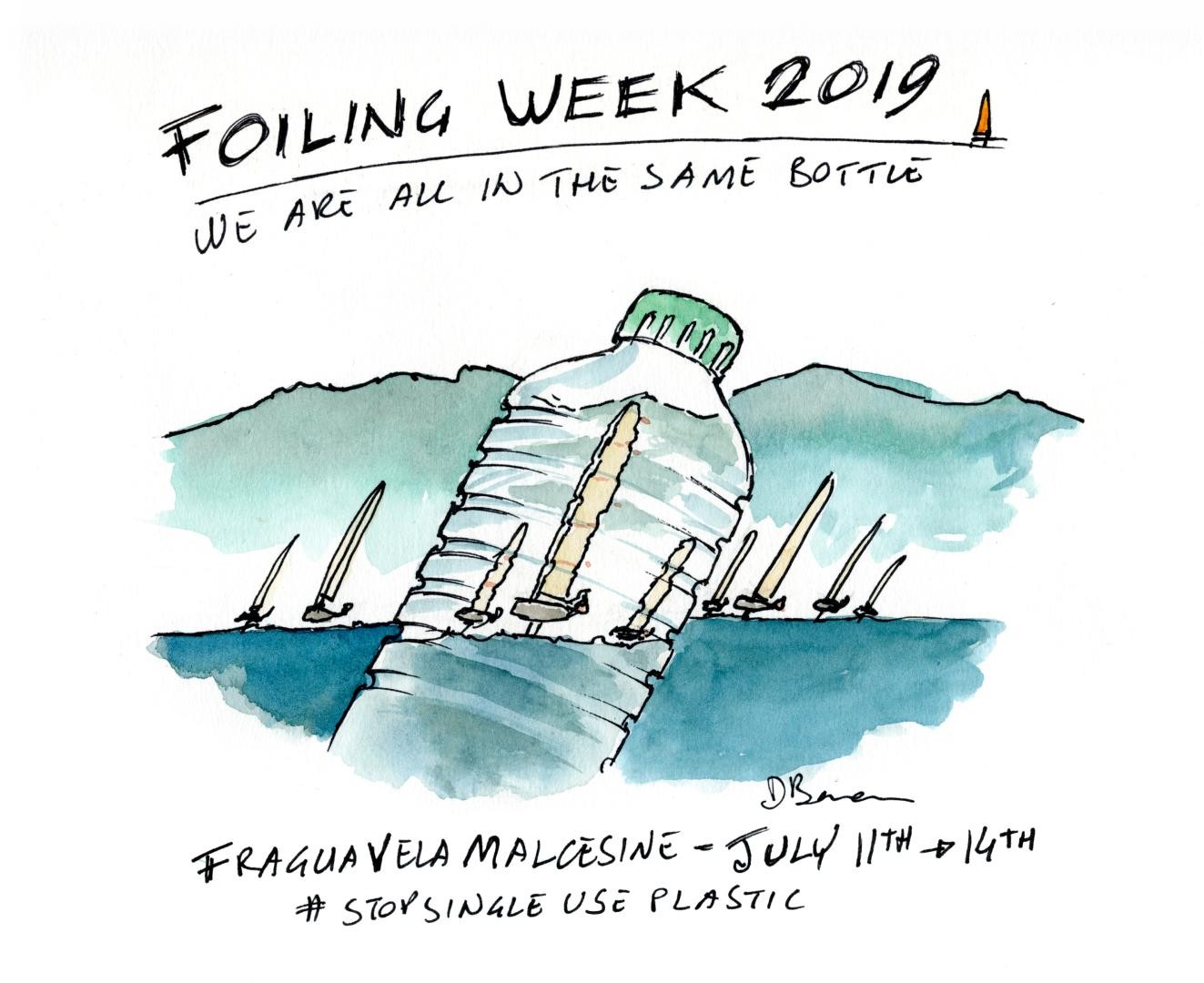 We are all in the same bottle - Foiling Week 2019