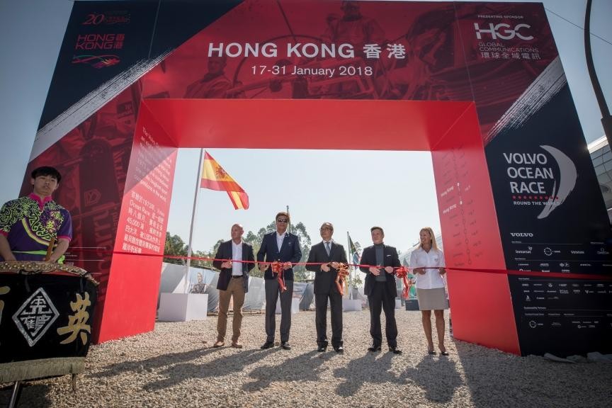 Volvo Ocean Race Leg 4, Hong Kong Race Village opening