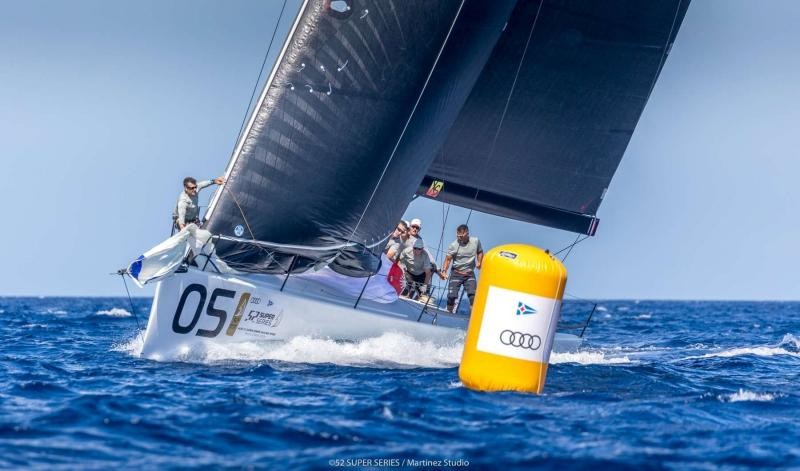 Spectacle on the water in penultimate day of Audi 52 Super Series Sailing Week