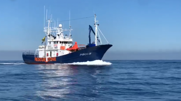 Aita Mari: la Guardia Costiera esegue ispezione a bordo