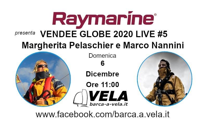 Diretta FB sulla Vendée Globe di Margherita Pelaschier e Marco Nannini