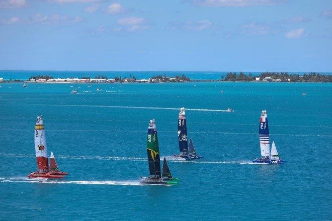 Tom Slingsby dominates on opening day of SailGP Season 2