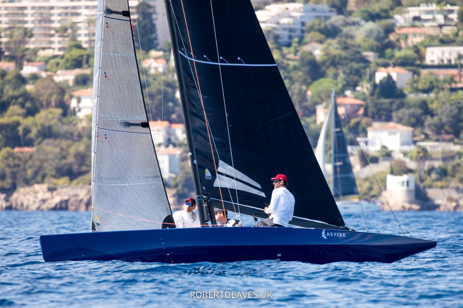 A slow day in Cannes, but hot competition for 5.5 Metre fleet