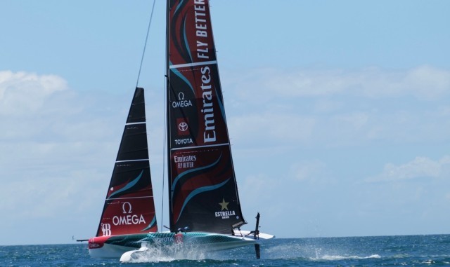 America's Cup: Kiwis back in action in Auckland