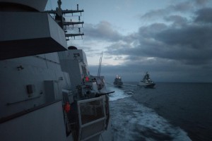 La prima divisione navale completa il primo addestramento in mare