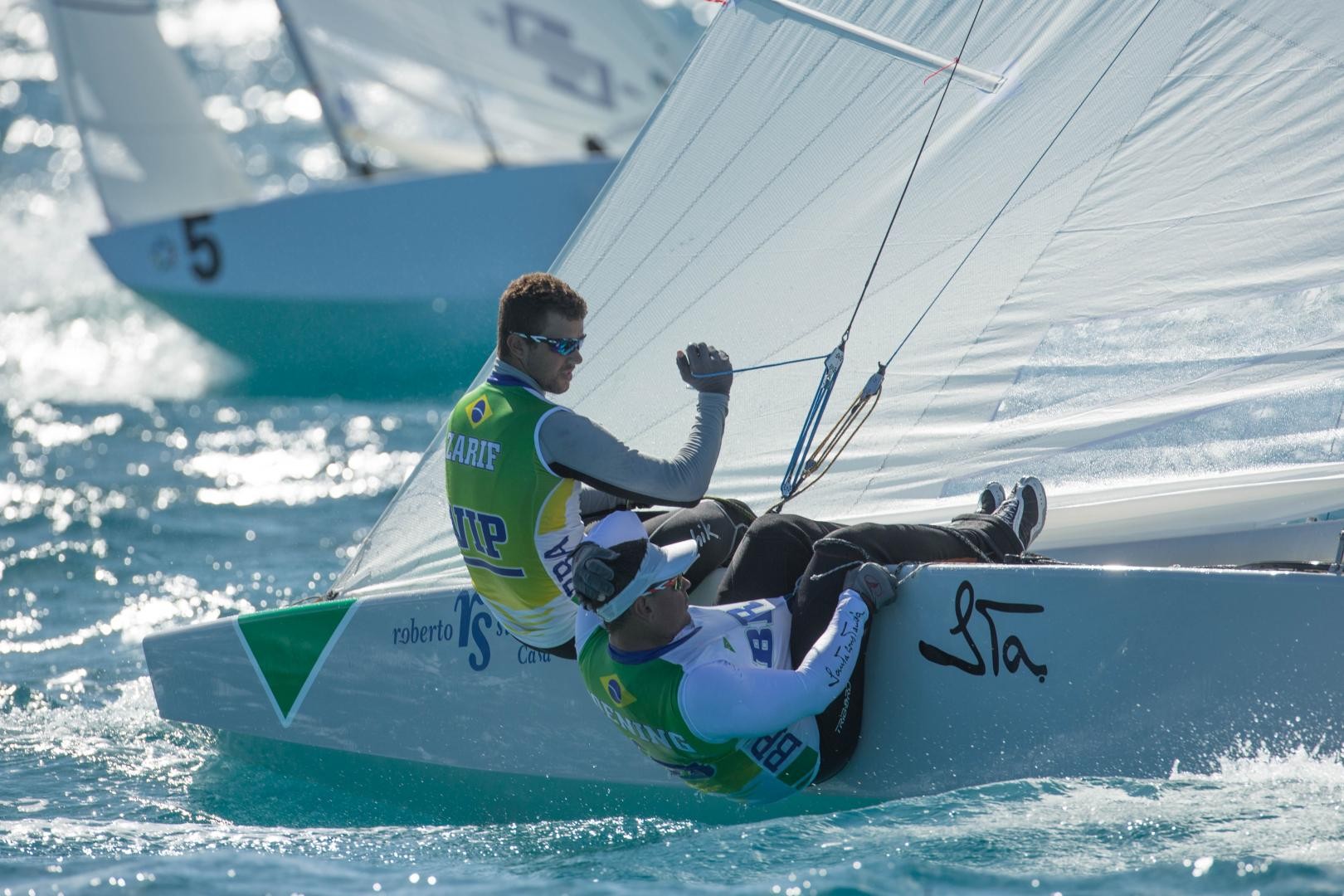 Jorge Zarif has worn a few yellow jerseys this year and stood on top of the podium in some Finn regattas, he is on the right track for an Olympic meda