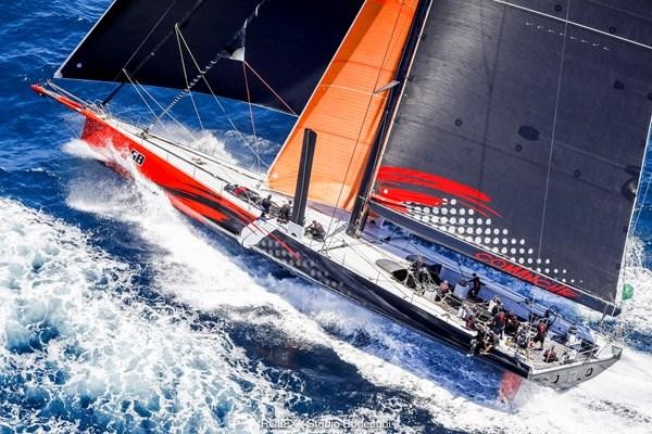 Comanche remains in the lead for line honours