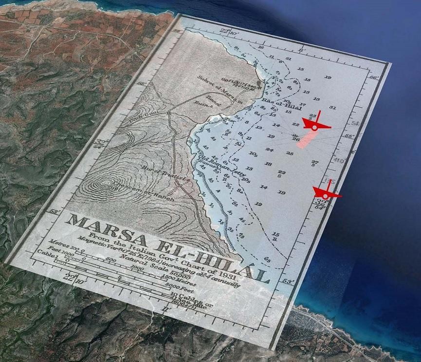 14 relitti della II guerra mondiale scoperti tra Tunisia e Libia