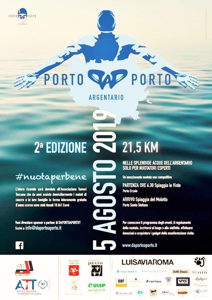 Da Porto Ercole a Porto Santo Stefano a nuoto per la lotta ai tumori